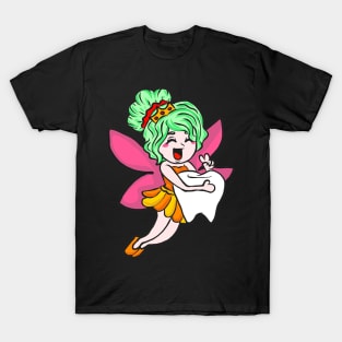 Mardi Gras Tooth Fairy Costume Original Gift T-Shirt